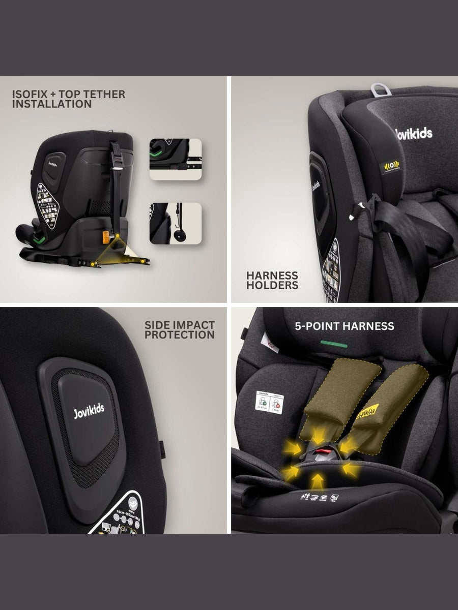 Jovikids CICI TT i-Size Child Seat 76–150cm - Twilight Jovikids Mama's Joy