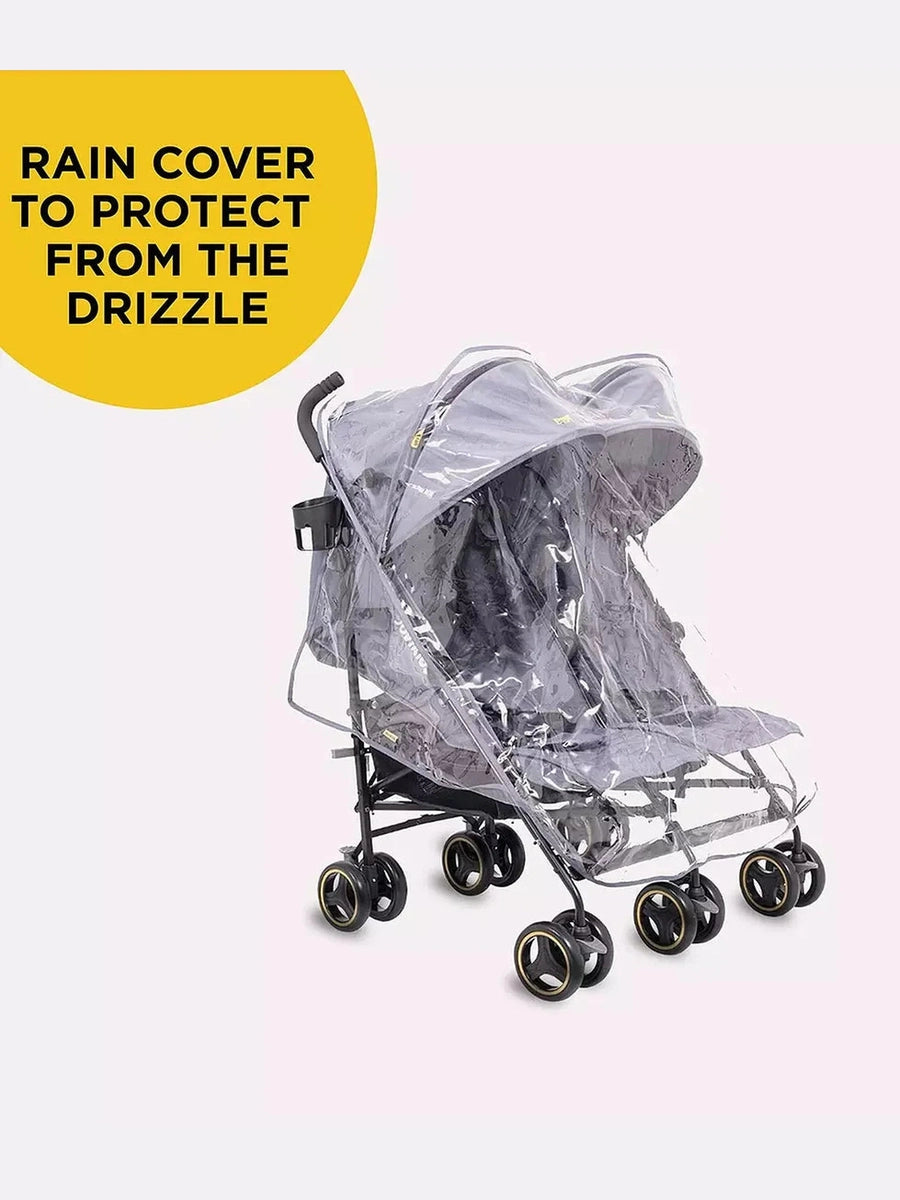 Jovikids Ezra Twin Umbrella Folding Stroller - Quiet Shade Jovikids Mama's Joy