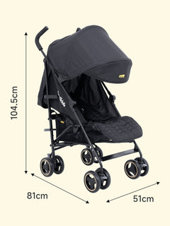 Jovikids Ezra Umbrella Folding Stroller - Shadow Black Jovikids Mama's Joy