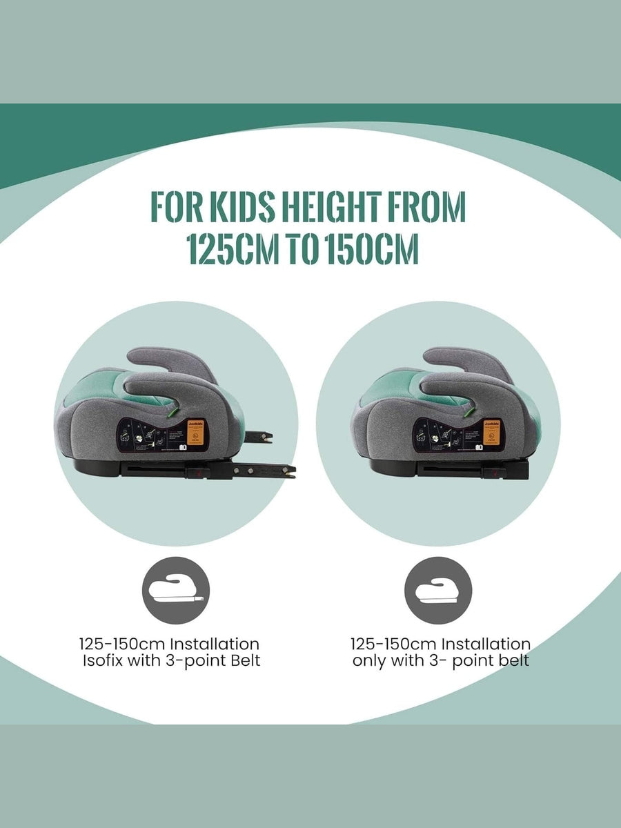 Jovikids OHHO i-Size Car Seat Booster, ISOFIX for Group 2/3 from 3 to 12 Years Jovikids Mama's Joy