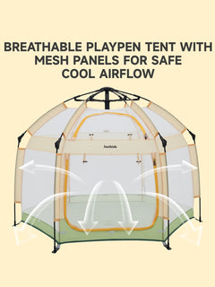 Jovikids Portable Play Tent – Pop-Up Kids Teepee Indoor & Outdoor - Green Jovikids Mama's Joy