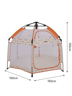 Jovikids Portable Play Tent – Pop-Up Kids Teepee Indoor & Outdoor - Beige Jovikids Mama's Joy