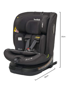 Jovikids Ranger TT 360° Swivel i-Size Car Seat 40-150cm Black Jovikids Mama's Joy