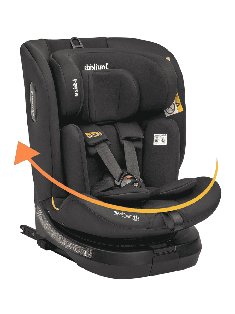 Jovikids Ranger TT 360° Swivel i-Size Car Seat 40-150cm Black Jovikids Mama's Joy