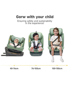 Jovikids Ranger TT Spin 360 Car Seat - Green Jovikids Mama's Joy