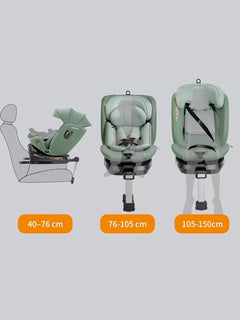 Jovikids i-Size 360° Rotating Car Seat with ISOFIX 40-150cm Baby Childs, Green Jovikids Mama's Joy