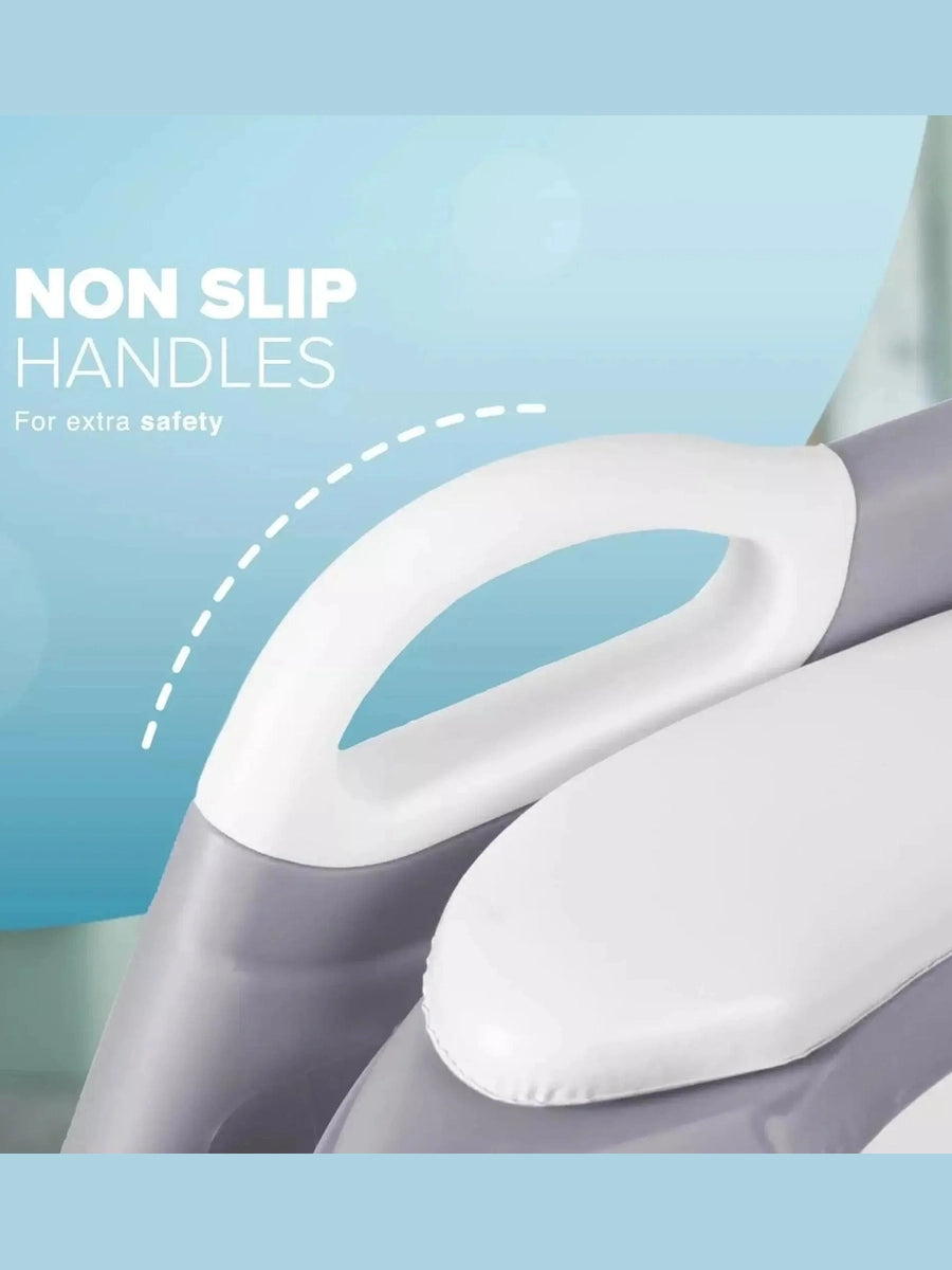KIDOOLA Adjustable Potty Ladder Seat for Toilet Training with Steps - Handle Grey Kidoola Mama's Joy