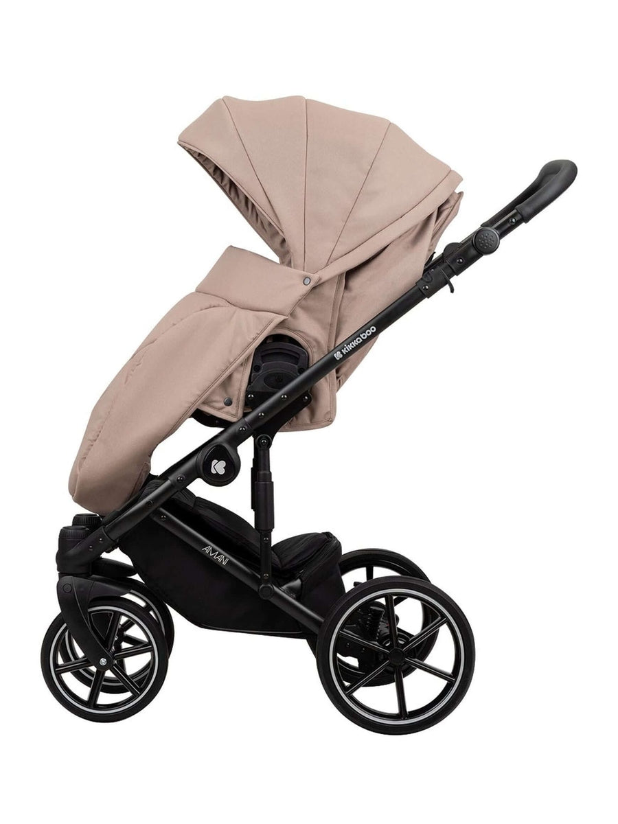 KikkaBoo Amani Stroller 2in1 with Carrycot Beige KikkaBoo Mama's Joy