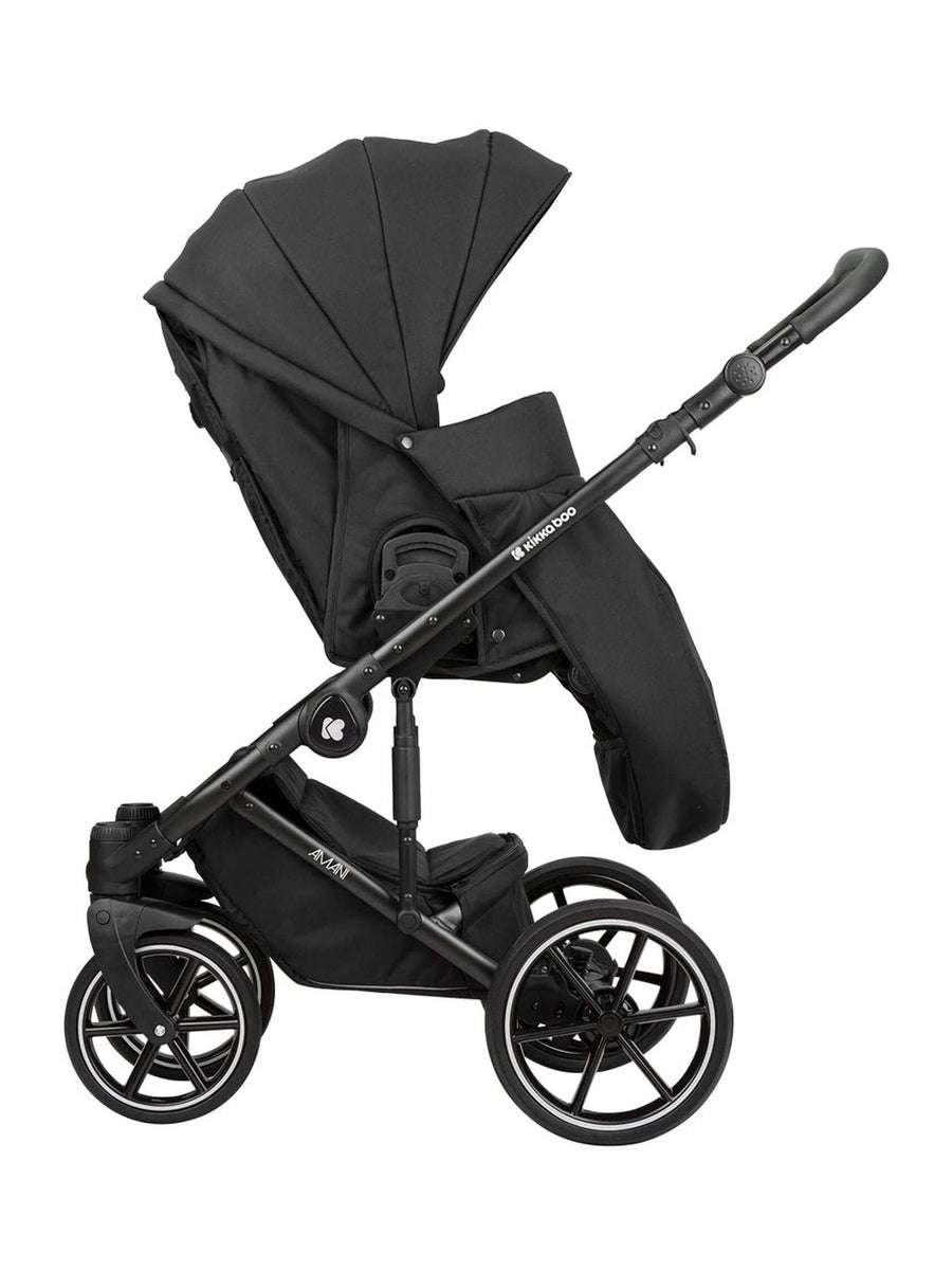KikkaBoo Amani Stroller 2in1 with Carrycot Black KikkaBoo Mama's Joy