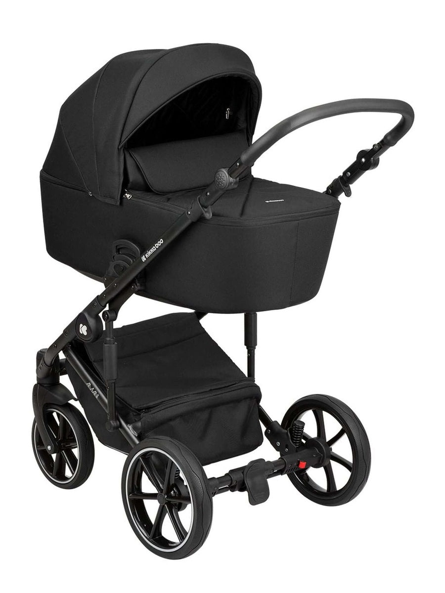 KikkaBoo Amani Stroller 2in1 with Carrycot Black KikkaBoo Mama's Joy