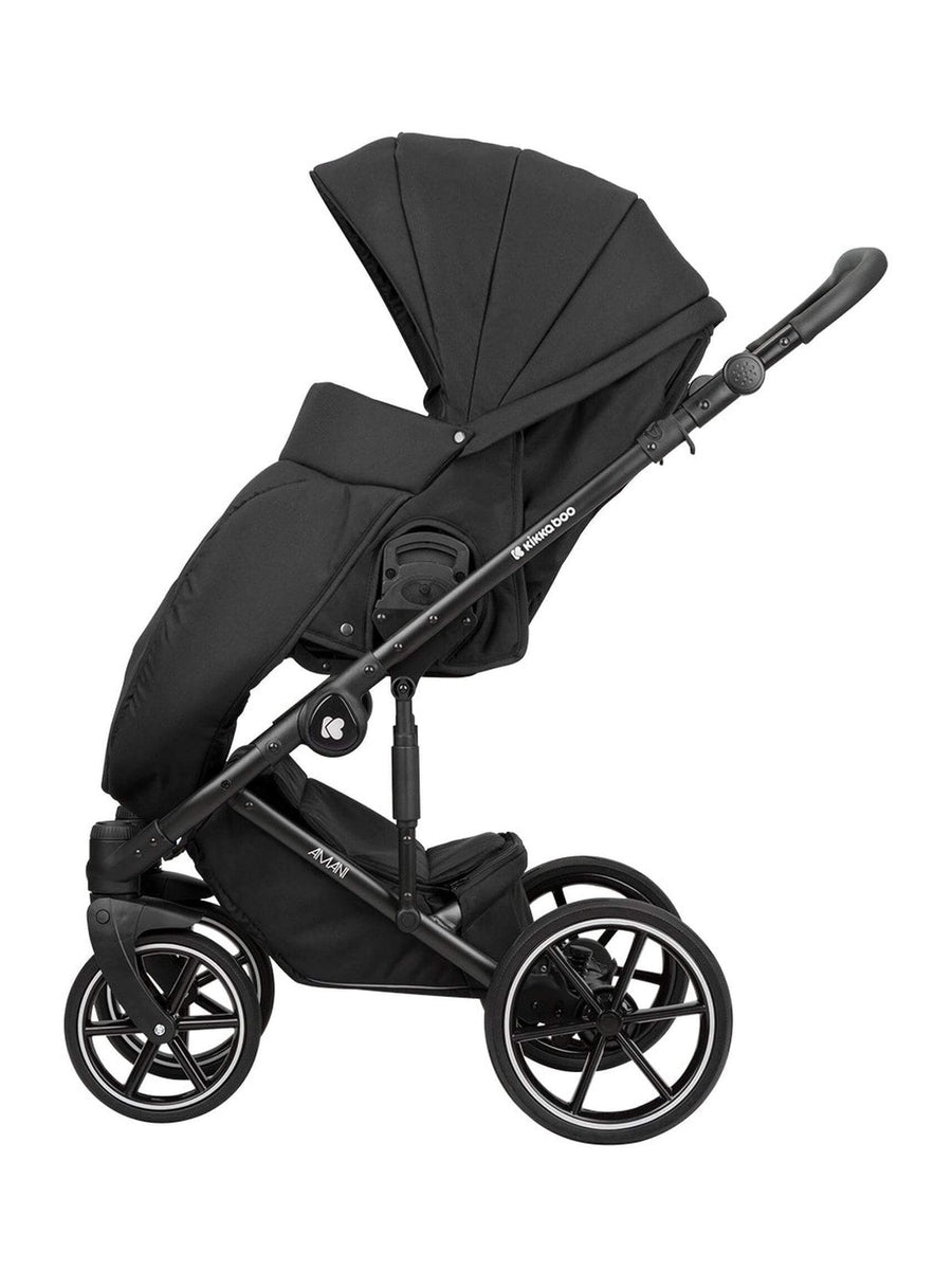 KikkaBoo Amani Stroller 2in1 with Carrycot Black KikkaBoo Mama's Joy