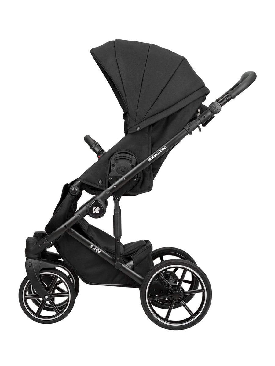 KikkaBoo Amani Stroller 2in1 with Carrycot Black KikkaBoo Mama's Joy