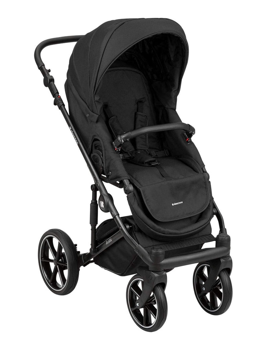 KikkaBoo Amani Stroller 2in1 with Carrycot Black KikkaBoo Mama's Joy