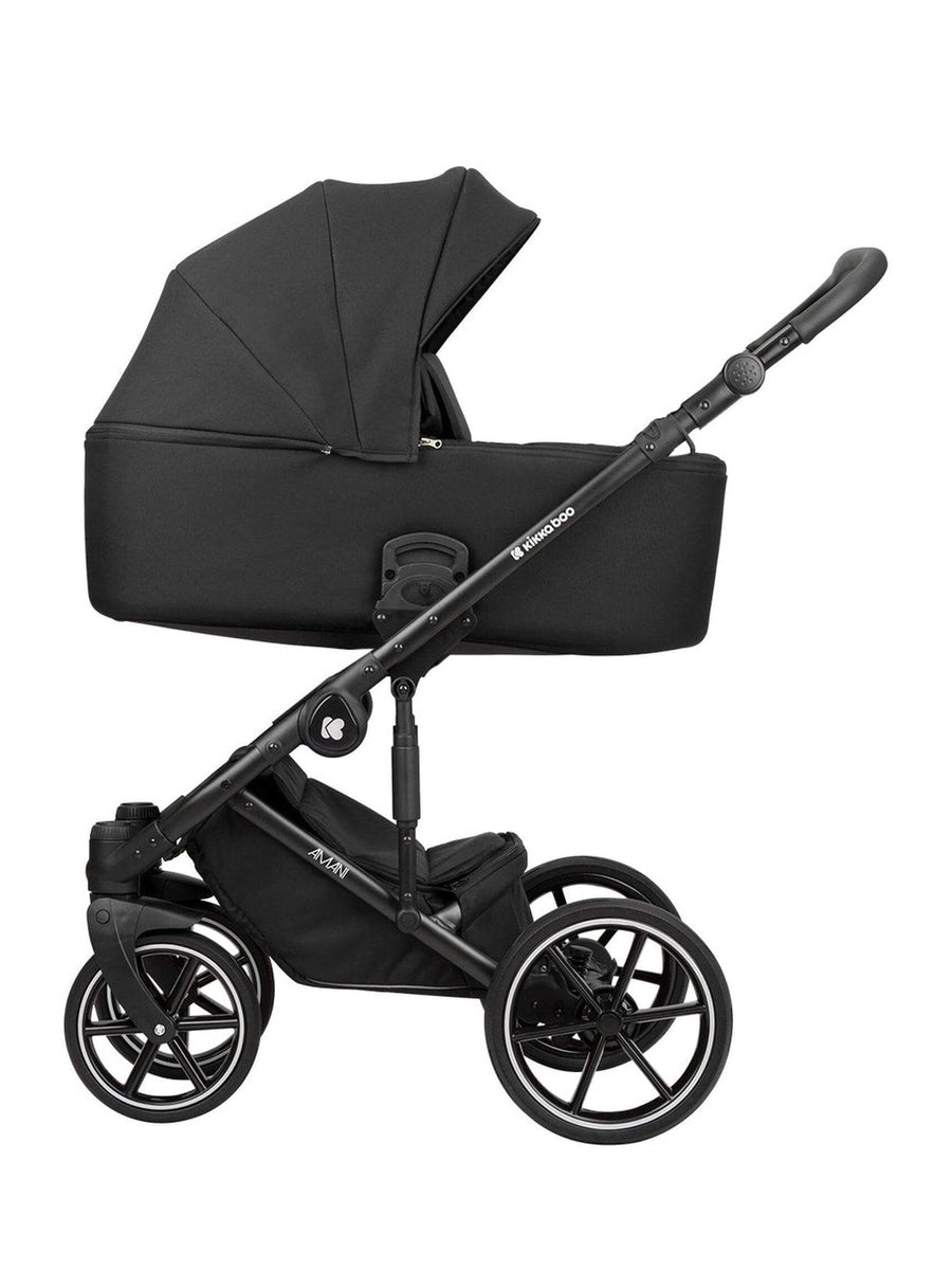 KikkaBoo Amani Stroller 2in1 with Carrycot Black KikkaBoo Mama's Joy