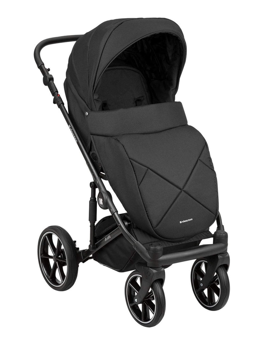 KikkaBoo Amani Stroller 2in1 with Carrycot Black KikkaBoo Mama's Joy