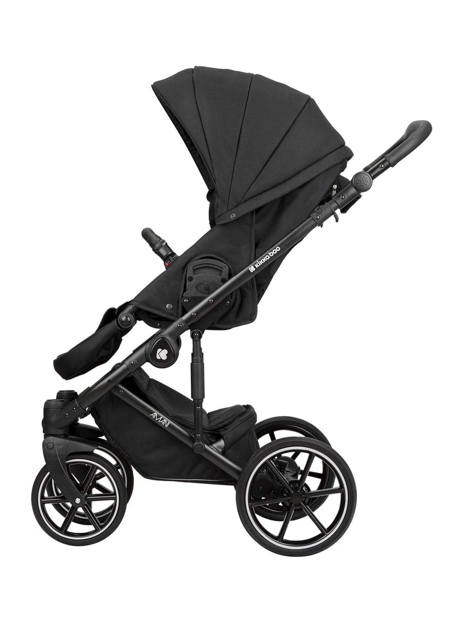 KikkaBoo Amani Stroller 2in1 with Carrycot Black KikkaBoo Mama's Joy