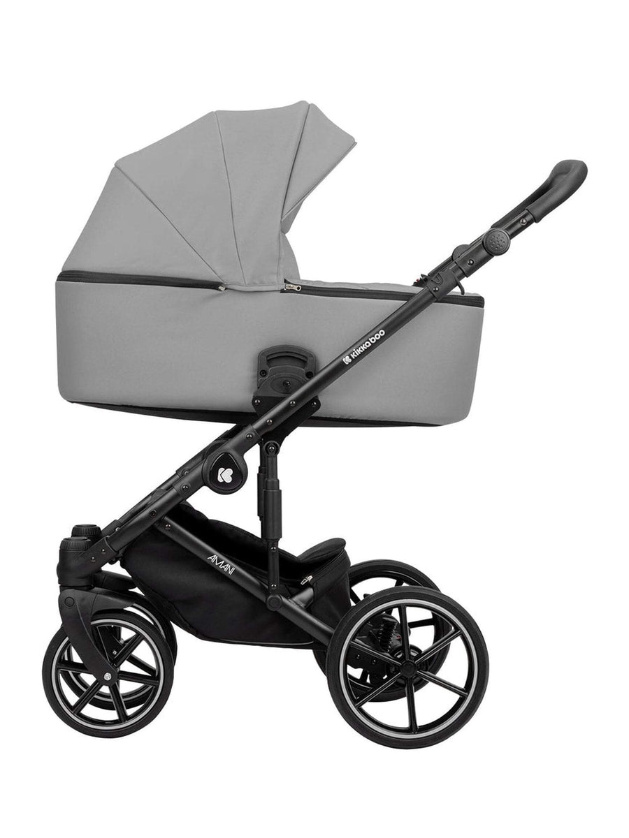 KikkaBoo Amani Stroller 2in1 with Carrycot Grey KikkaBoo Mama's Joy