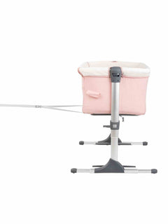 KikkaBoo Bonne Nuit for Baby Cradle Crib Cot Bed Next to Me - Pink Melange KikkaBoo Mama's Joy