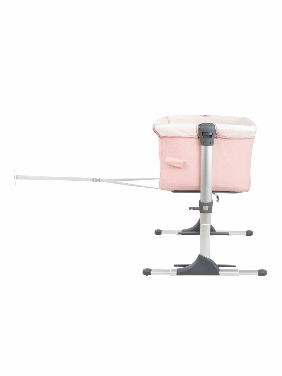 KikkaBoo Bonne Nuit for Baby Cradle Crib Cot Bed Next to Me - Pink Melange KikkaBoo Mama's Joy