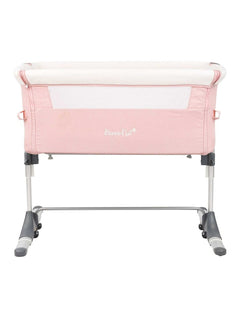 KikkaBoo Bonne Nuit for Baby Cradle Crib Cot Bed Next to Me - Pink Melange KikkaBoo Mama's Joy