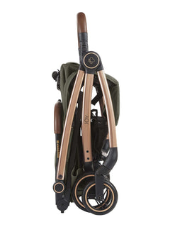 KikkaBoo Joy Autofolding Compact pushchair Army Green KikkaBoo Mama's Joy