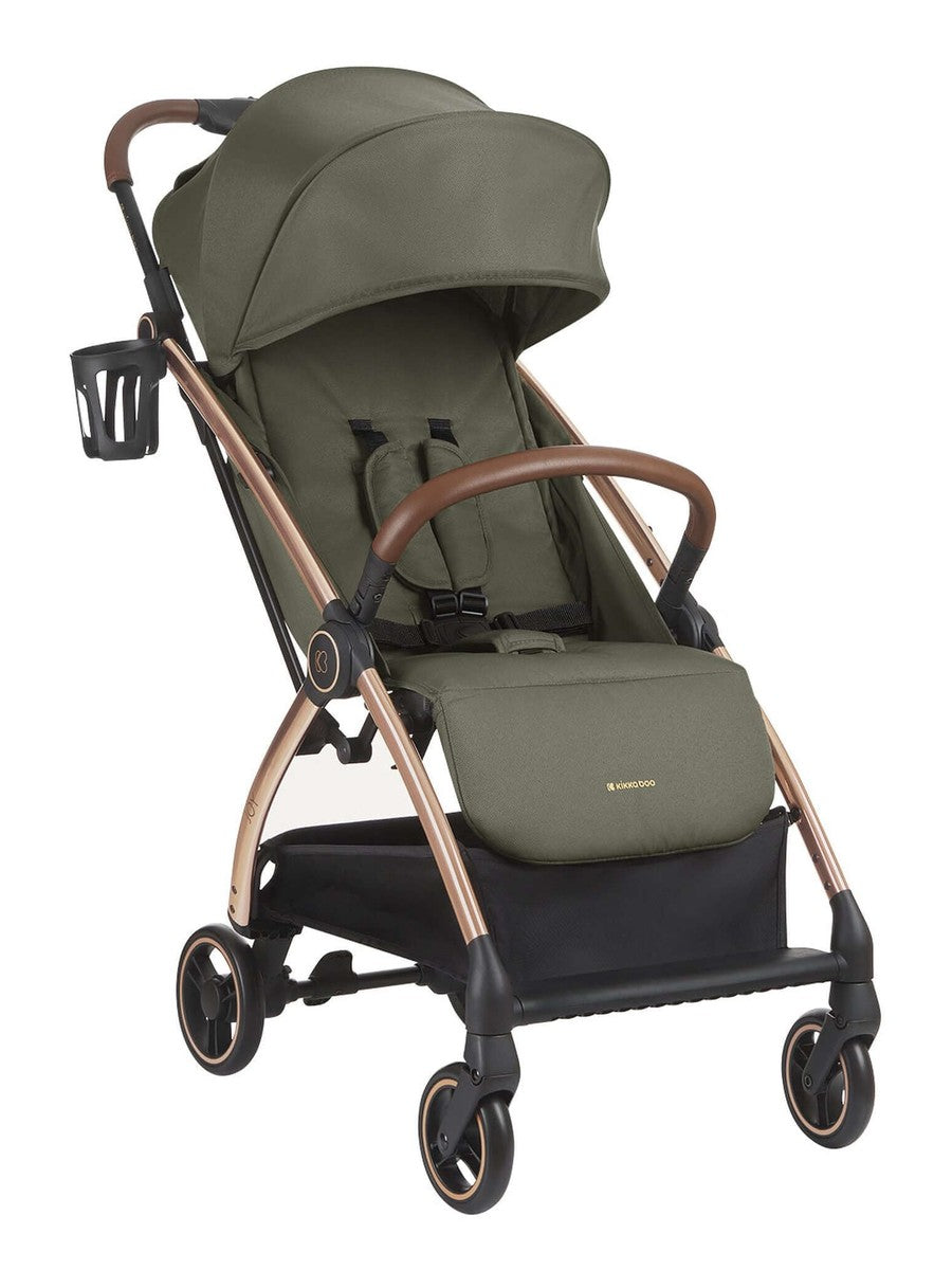 KikkaBoo Joy Autofolding Compact pushchair Army Green KikkaBoo Mama's Joy