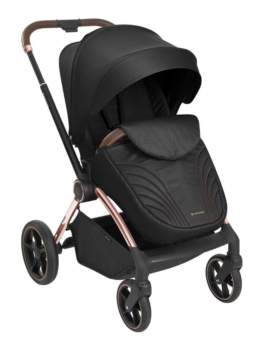 KikkaBoo Kara Baby Stroller 2in1 with carrycot Black KikkaBoo Mama's Joy