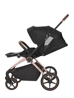 KikkaBoo Kara Baby Stroller 2in1 with carrycot Black KikkaBoo Mama's Joy