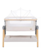 KikkaBoo Nanna Bedside Crib Travel Cot Bed Baby Play Pen Child Bassinet Playpen KikkaBoo Mama's Joy