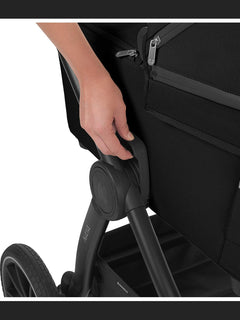 KikkaBoo Naya Stroller 2 in 1 with Carrycot Black KikkaBoo Mama's Joy
