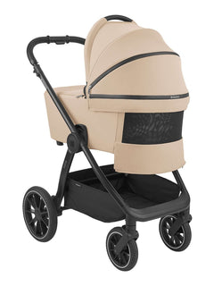 KikkaBoo Naya Stroller 2 in 1 with Carrycot Beige KikkaBoo Mama's Joy