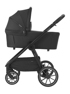 KikkaBoo Naya Stroller 2 in 1 with Carrycot Black KikkaBoo Mama's Joy