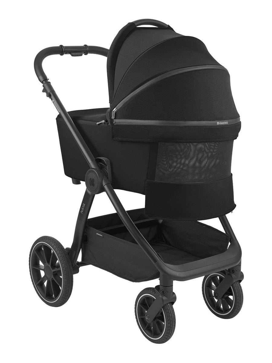 KikkaBoo Naya Stroller 2 in 1 with Carrycot Black KikkaBoo Mama's Joy
