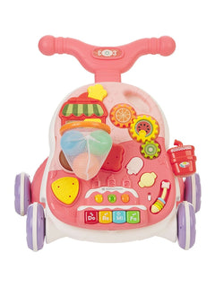 KikkaBoo Push Walker 2in1 Candy Party Pink KikkaBoo Mama's Joy