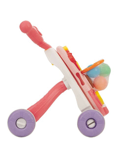KikkaBoo Push Walker 2in1 Candy Party Pink KikkaBoo Mama's Joy