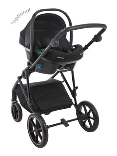 KikkaBoo Thea Stroller 2in1 with Carrycot Grey 2024 KikkaBoo Mama's Joy