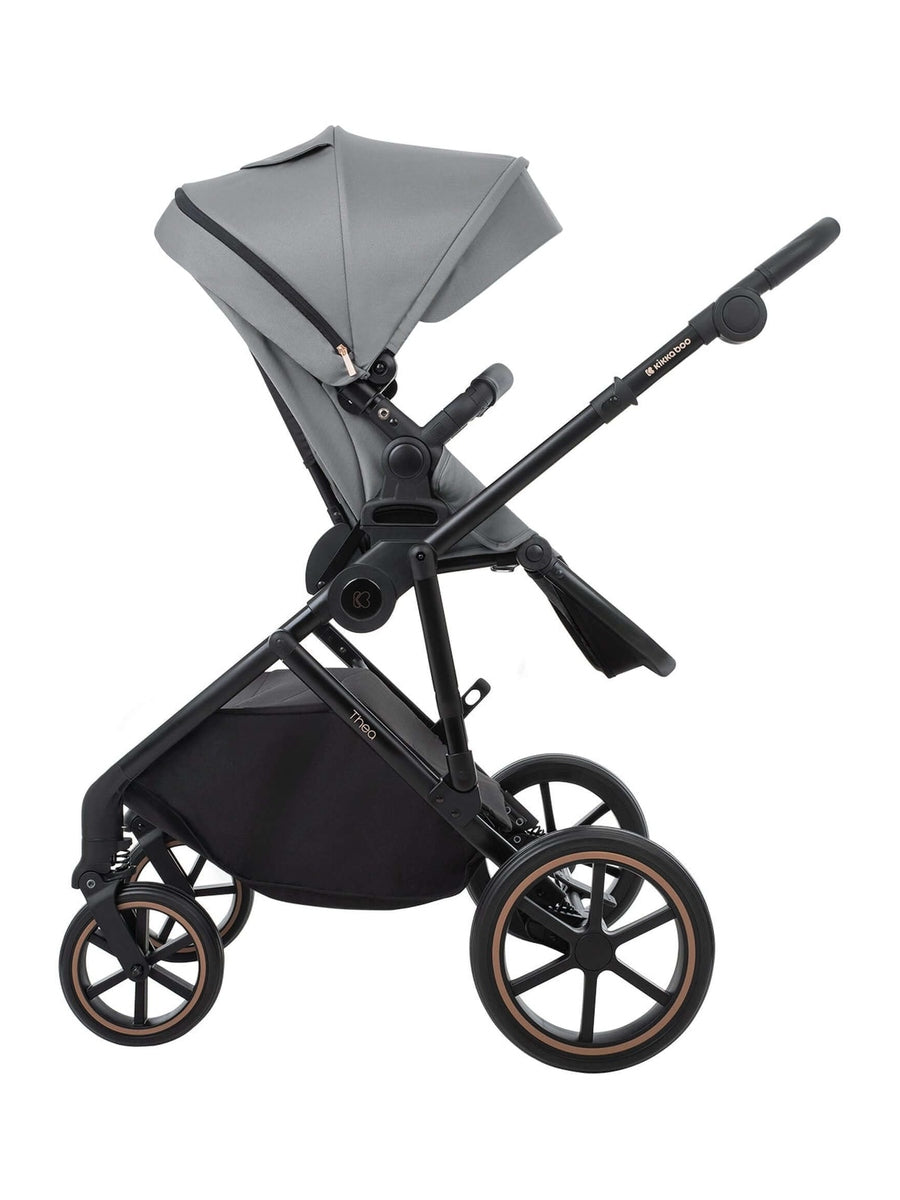 KikkaBoo Thea Stroller 2in1 with Carrycot Grey 2024 KikkaBoo Mama's Joy