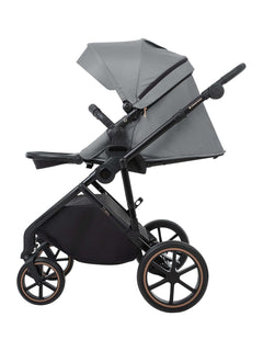 KikkaBoo Thea Stroller 2in1 with Carrycot Grey 2024 KikkaBoo Mama's Joy