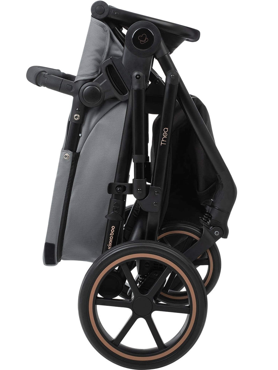KikkaBoo Thea Stroller 2in1 with Carrycot Grey 2024 KikkaBoo Mama's Joy