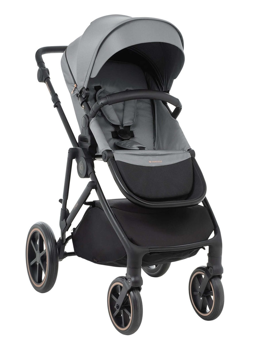 KikkaBoo Thea Stroller 2in1 with Carrycot Grey 2024 KikkaBoo Mama's Joy