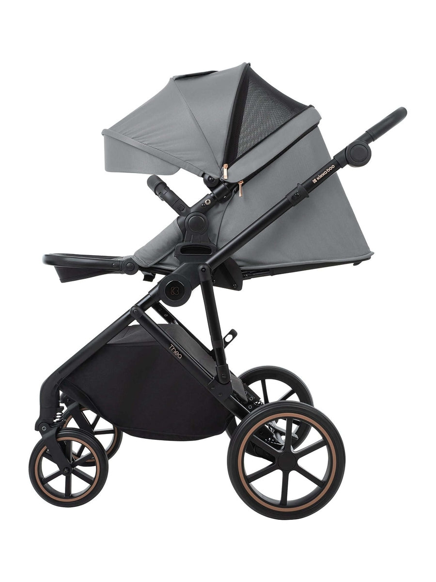 KikkaBoo Thea Stroller 2in1 with Carrycot Grey 2024 KikkaBoo Mama's Joy