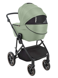 KikkaBoo Thea Stroller 2in1 with carrycot Army Green 2024 KikkaBoo Mama's Joy