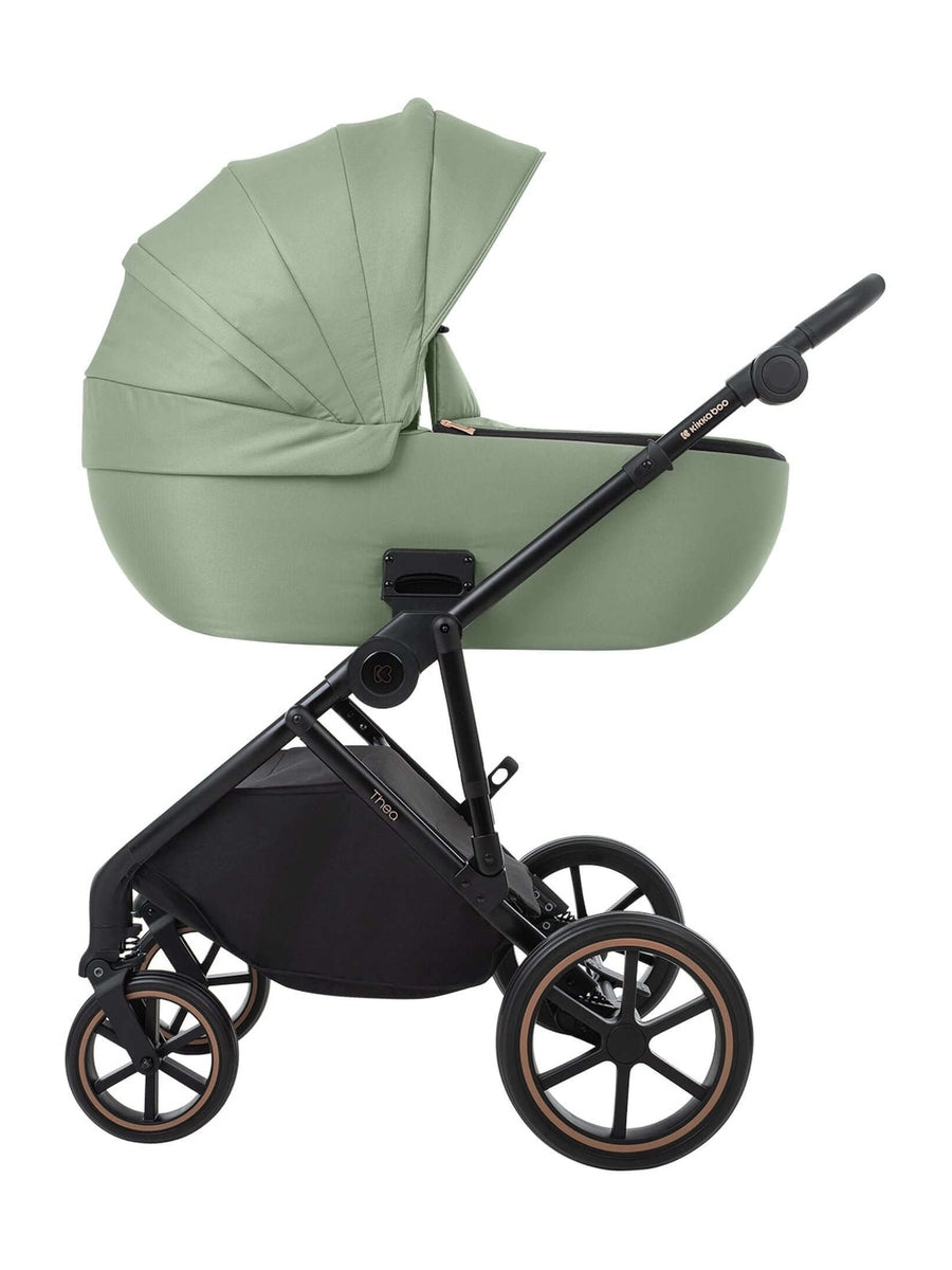 KikkaBoo Thea Stroller 2in1 with carrycot Army Green 2024 KikkaBoo Mama's Joy