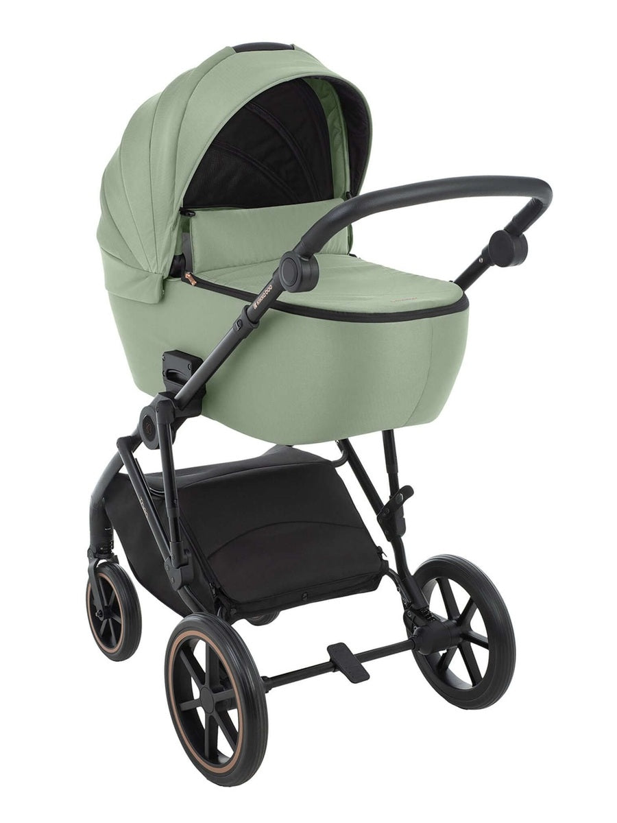 KikkaBoo Thea Stroller 2in1 with carrycot Army Green 2024 KikkaBoo Mama's Joy