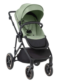 KikkaBoo Thea Stroller 2in1 with carrycot Army Green 2024 KikkaBoo Mama's Joy
