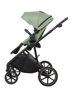 KikkaBoo Thea Stroller 2in1 with carrycot Army Green 2024 KikkaBoo Mama's Joy