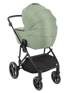 KikkaBoo Thea Stroller 2in1 with carrycot Army Green 2024 KikkaBoo Mama's Joy