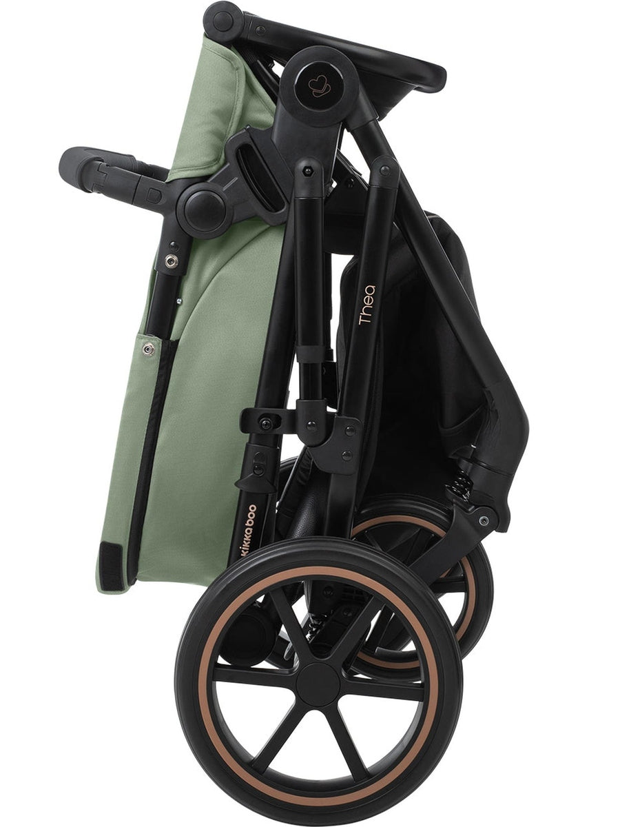 KikkaBoo Thea Stroller 2in1 with carrycot Army Green 2024 KikkaBoo Mama's Joy