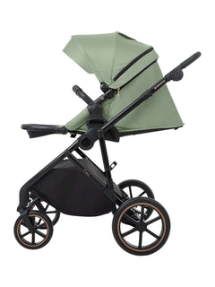 KikkaBoo Thea Stroller 2in1 with carrycot Army Green 2024 KikkaBoo Mama's Joy