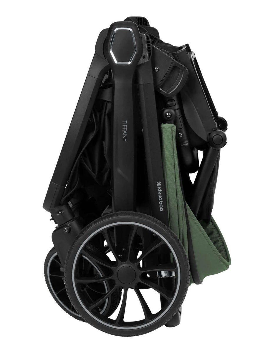 KikkaBoo Tiffany Stroller 2in1 with carrycot Army Green 2024 KikkaBoo Mama's Joy
